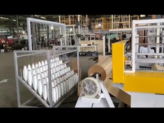 Máquina de laminação KSK para folhas compostas de papel kraft e malha de esmagamento